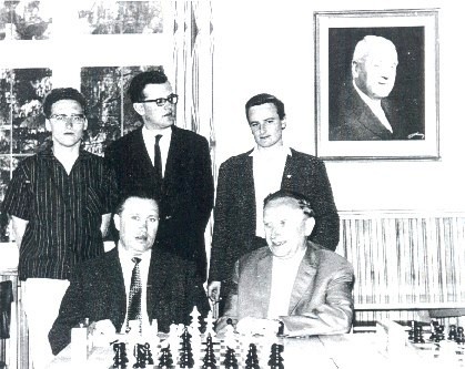 Foto des Schachklub Hietzing Wiens 1966