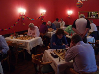 Schachwettkampf St. Albans vs. Hietzing Wien
